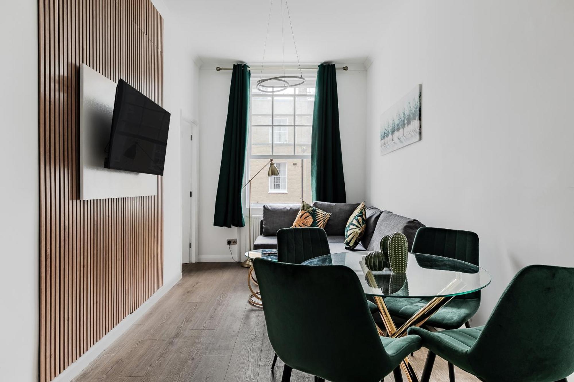 Cozy 1 Bedroom Flat Paddington London Rum bild