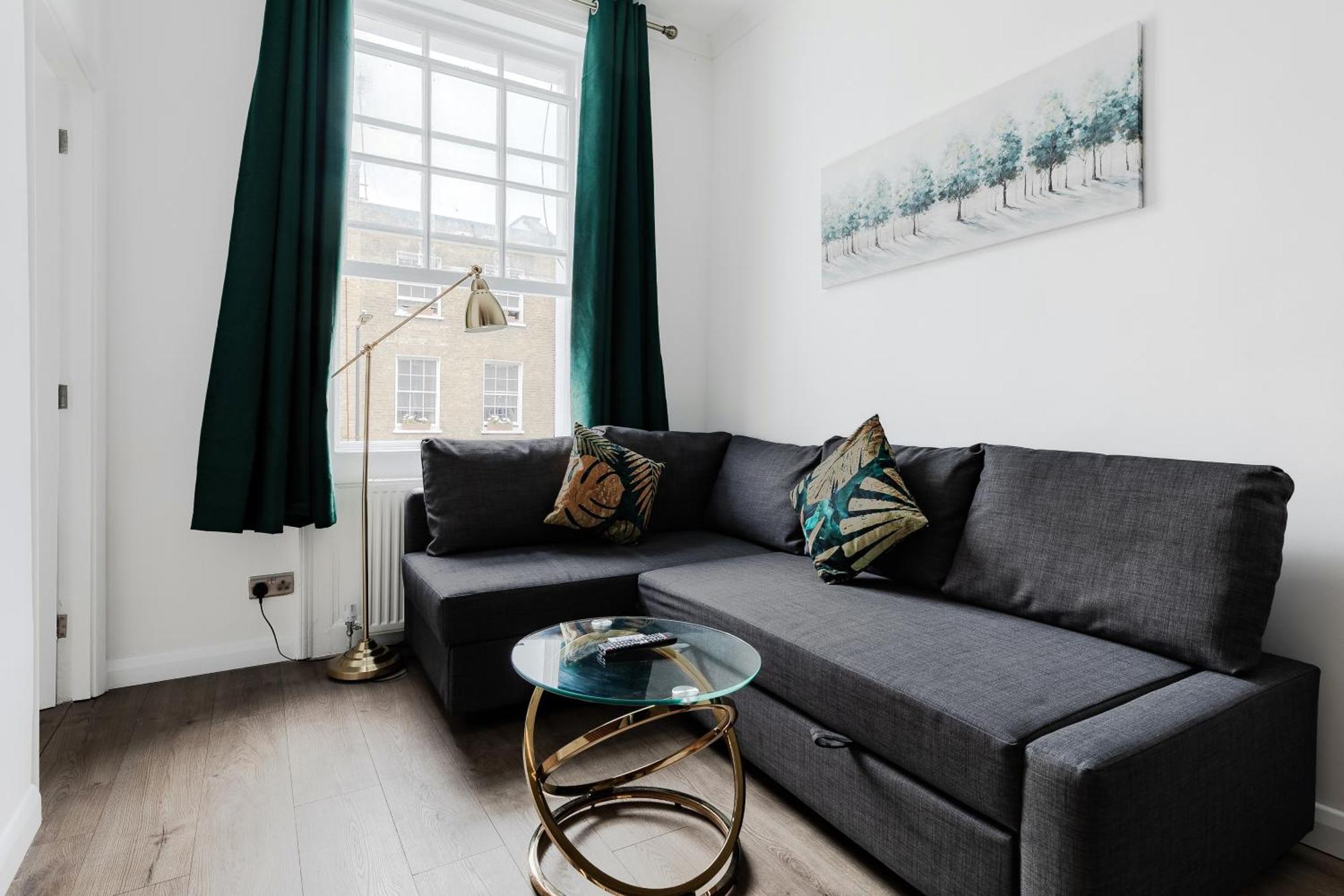 Cozy 1 Bedroom Flat Paddington London Rum bild