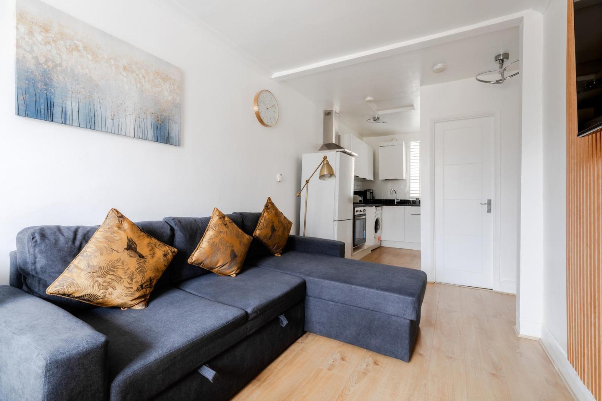 Cozy 1 Bedroom Flat Paddington London Rum bild