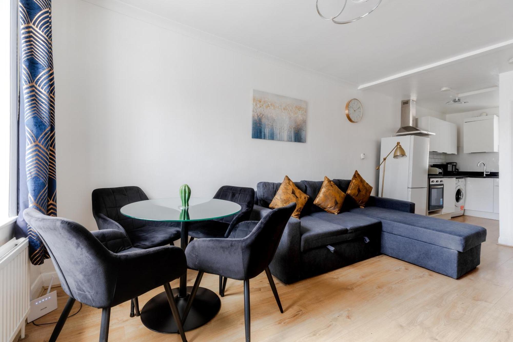 Cozy 1 Bedroom Flat Paddington London Rum bild